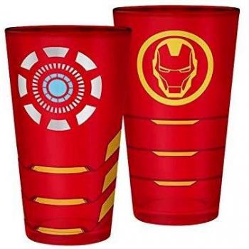 Iron Man XXL – ABYstyle Rot – 400 ml Glas
