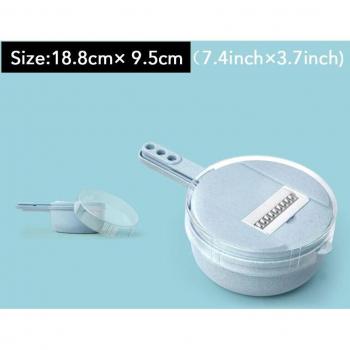 8-in-1 Küchenzubehör Gemüseschneider mit Schäler und Sieb
