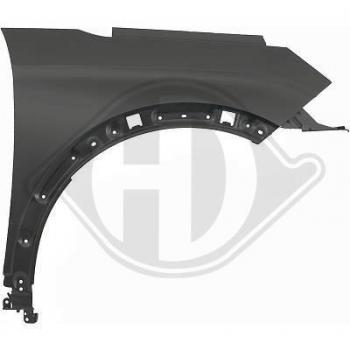 Aile avant droite (Aluminium) – DIEDERICHS 4236506 pour PEUGEOT 3008 II SUV
