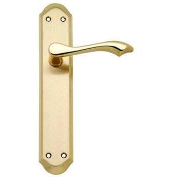 Set Maniglie Porta Ottone Oryx Aurora