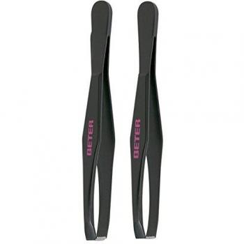 Black TwinTip Tweezer Pair