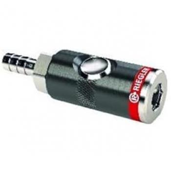 Raccordo di Sicurezza Flessibile Riegler DN 7,4mm – Filetto Interno 9 mm