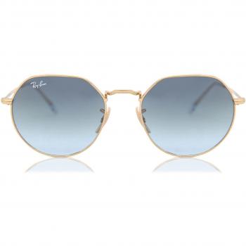 Ray-Ban Jack Gafas de Sol RB 3565 001/86, Gafas de Sol para Hombre Dorados