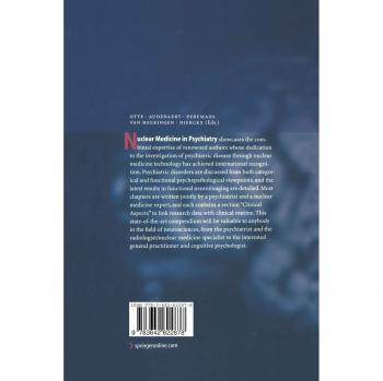 Nuclear Medicine in Psychiatry
