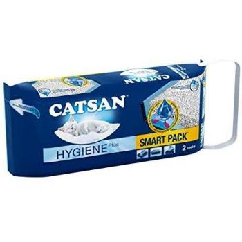 Cat SmartPack Duo 2×4 L – Litière et Sac