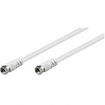 Cavo antenna satellitare spinaspina f 25 mt bianco wnt 11724