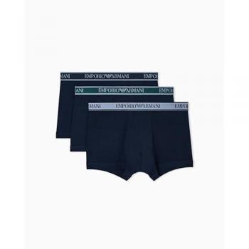 Mutande Uomo Emporio Armani 3 Tronchetti Grigio Chiaro