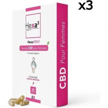 Relief Mensile CBD HexaVita 1500 mg – 60 Capsule, senza THC