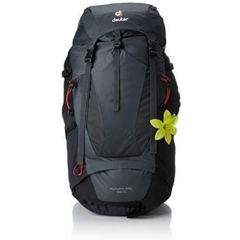 Deuter Damen Rucksack Futura Pro 38 SL, Graphite/Black, 72 cm x 30 cm x 24 cm, 38 L, 3401218-4701