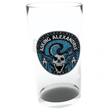 Pinta GB Eye LTD con insignia de Asking Alexandria