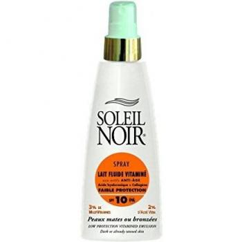Spray Lait Fluide Vitaminé Soleil Noir SPF 10