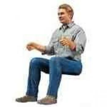 Tamiya 300056536 1:14 Fahrerfigur