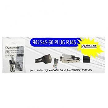 Prise RJ45 rapide sans outil Cat.6 blindée
