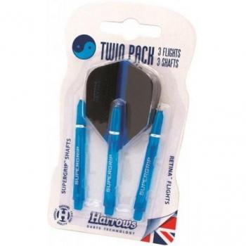 Harrows Voli Set 2x – Colore Blu/Nero