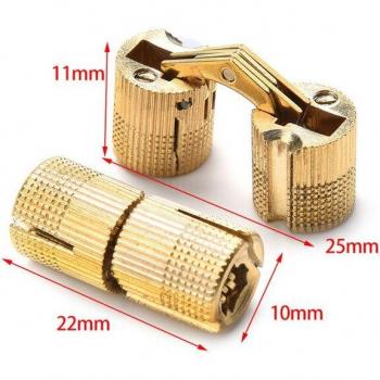 Copper Brass Furniture Door Hinges