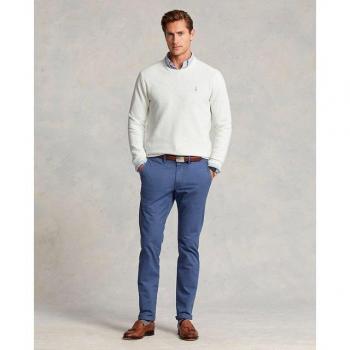 Pantalon Slim en Coton Stretch Polo Ralph Lauren