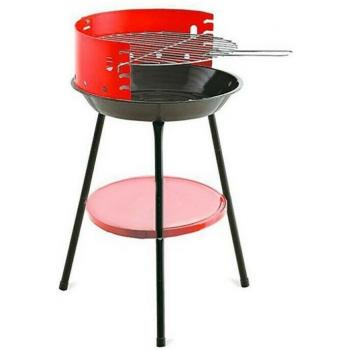 Barbacoa Kairui 36 cm, Carbón y Parrilla