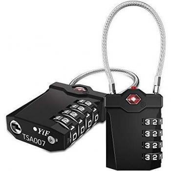 TSA Vorhängeschloss 4 Stellig