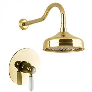 Elegante Gold-Duschlösung