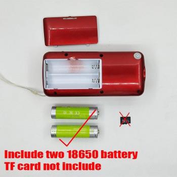 Portable Speaker 2 × 18650 Rechargeable