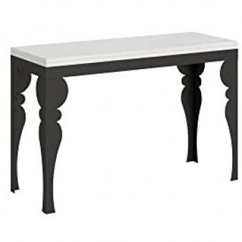 Table Paxon 200x90 avec pieds Anthracite