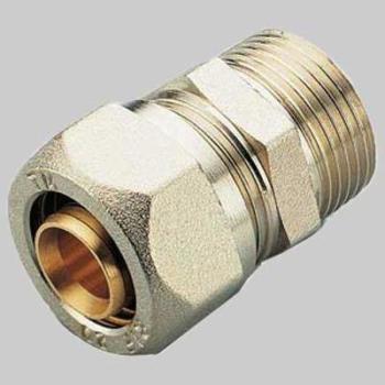 Raccordo a tee femmina con connessione maschile 26 mm