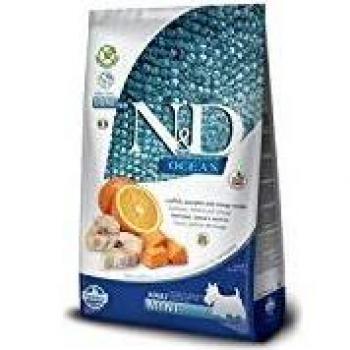 Farmina N&d Ocean Merluzzo E Zucca Cani Adulti Taglia Mini Sacco 7kg Russo Mangimi Russo Mangimi