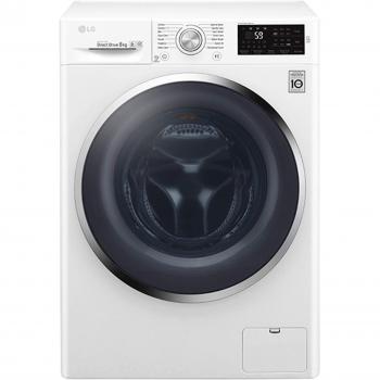 LG F4J6TN2W 8kg Direct Drive Freestanding Washer White