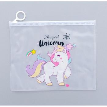 Kawaii Unicorn Cactus File Folder
