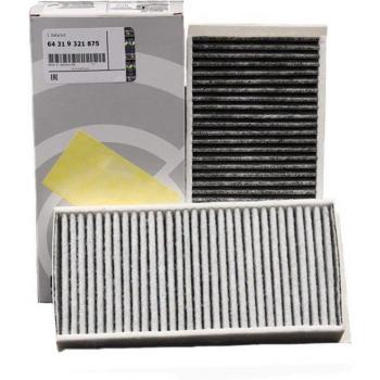 Carbon Cabin Filter for BMW F48 X1/X2 – 2 Pack (CB-64319)