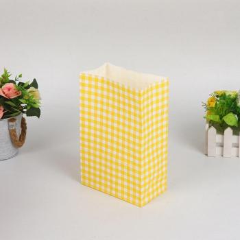 Sac à carreaux, 10 pièces, emballage en papier pour mariage et anniversaire