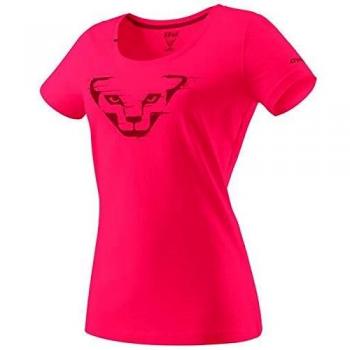 DYNAFIT W Graphic Cotton T-Shirt Pink – 42 (Lippenstift)
