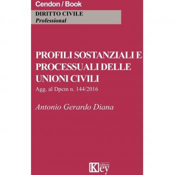 Profili sostanziali e processuali delle unioni civili. Aggiornato al Dpcm n. 144/2016