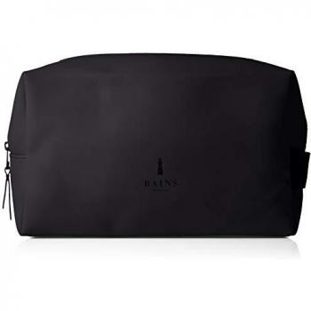 Rains Wash Travel Duffle, 28 cm, 7 liters, Black (Negro)