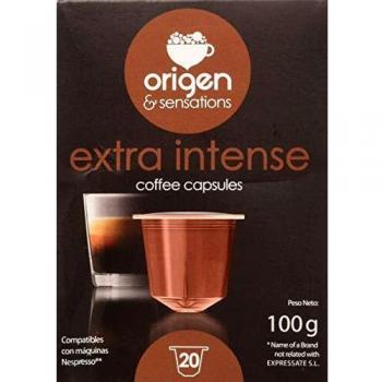 Cápsulas Nespresso compatibles: Origen Sensations 41735 Extra Intenso, 20 unidades