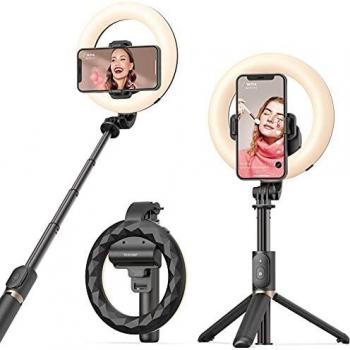Selfie Ring Light with Bluetooth Controller for Video Recording