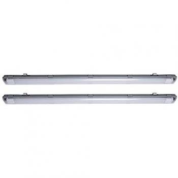Éclairage Industriel LED 2x44W Étanche