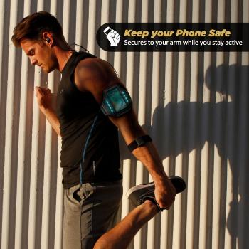 SCOSCHE LitFit Sportarmband für iPhone und Galaxy