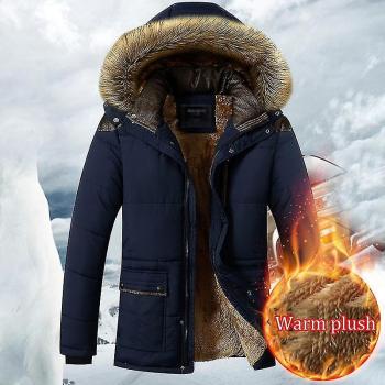 Manteau Hommes Extra-Grand Chaud et Doux