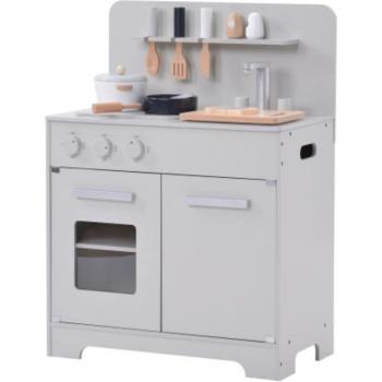 Jeu d’Atelier Cuisine en Bois Grise