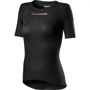 Tech Prosecco Castelli Maglia Intima Nera 100% Polipropilene