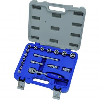 SET DE LLAVES VASO 3/8 18 PZAS