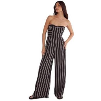 Women’s Black Stripe Jumpdress with Bandeau – Size 10