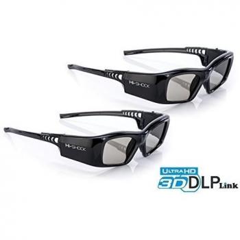 Occhiali Shutter DLP Link – 2x Hi‑Shock Pro 7G per Proiettori 3D