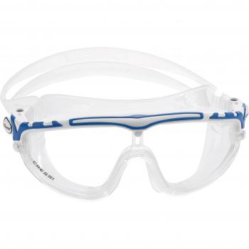 Cressi Skylight Lunettes de Natation Adulte Bleu/Blanc/Transparent