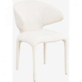 Set de Sillas de Comedor Sklum en Tela Bouclé Arnoia
