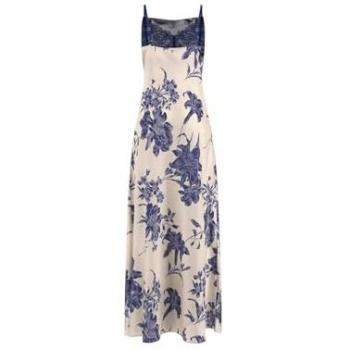 Robe Guess ADLE à Col en Dentelle Taille L Multicolore