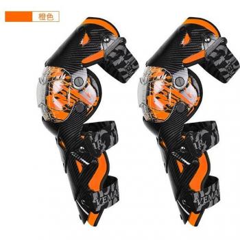 Genouillère de motocross en fibre de carbone