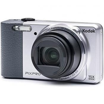 Kodak Pixpro FZ151 – Caméra Numérique 16,44 Mpix, Zoom Optique 15×, Couleur Argent