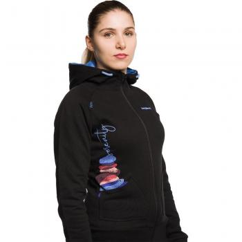 Sudadera de montaña negra Serenity Trangoworld (Tamaño L)